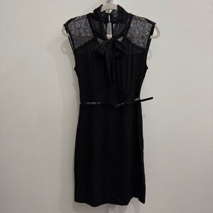 Guess Y2K Black Belted Dress